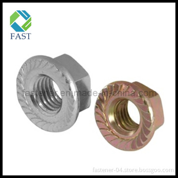 Serrated Hex Flange Nut (DIN6923)